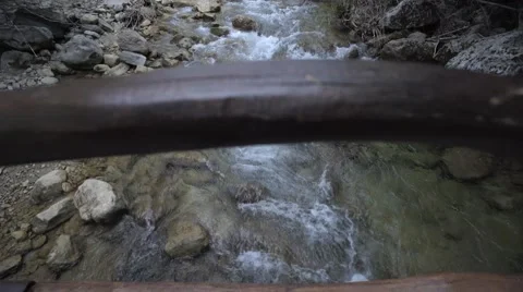 Stones And Mountain River Stock Footage 63387953