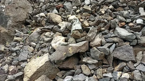 Stones background, stone backdrop, surface of stones Stock Footage 340503730