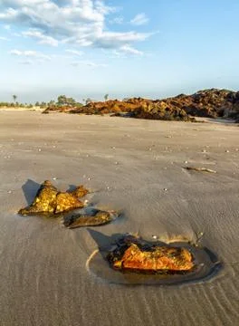 The stones at beach Photos