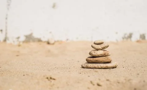 Stones on the beach 스톡 사진