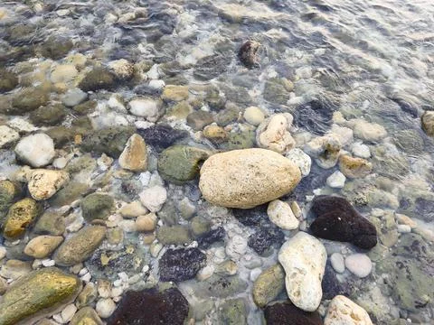Stones on the beach Stock Photos