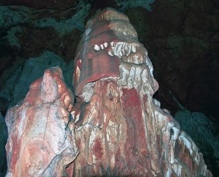 Stones in a cave Stock Photos