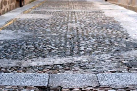 Stones floor background texture Stock Photos