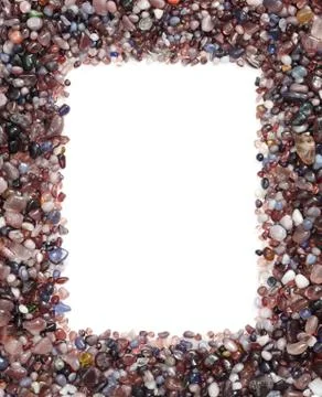 Stones frame Stock Illustration