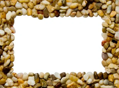 Stones frame Stock Photos