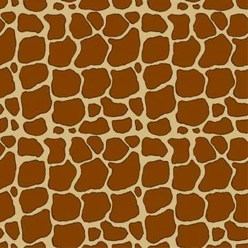Stones handdrawn seamless brown pattern. Vector illustration. Illustrazione stock