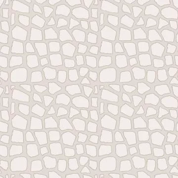 Stones handdrawn seamless gray pattern. Vector illustration. Illustrazione stock
