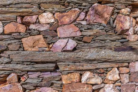 Stones with irregular pattern texture Foto stock