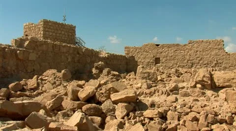 Stones of Masada Video stock 12143590
