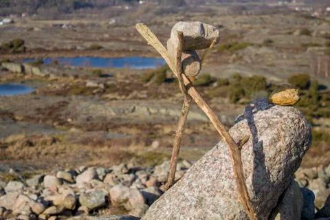 From stones Stock Photos