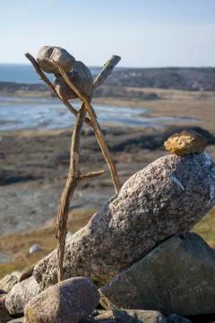 From stones Stock Photos