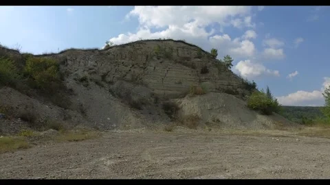 Stones in the quarry Stock Footage 138362933
