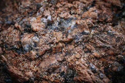 Stones on the seashore. Close-up. Soft selective focus. Stock Photos