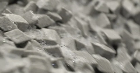 Stones sliding down from left to right. Stock Footage 255362300