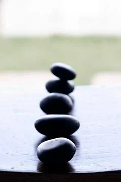 Stones for spa Stock Photos
