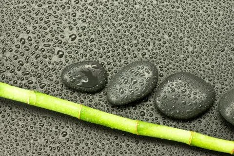 Stones for spa Foto stock