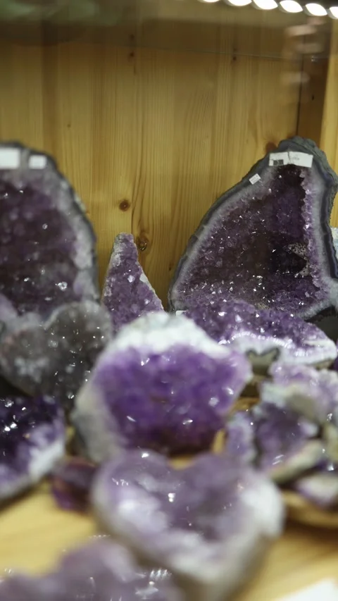 Stones in the store vertical video Stock Footage 289476039