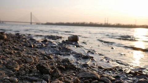 Stones at sunset 動画素材 103621515