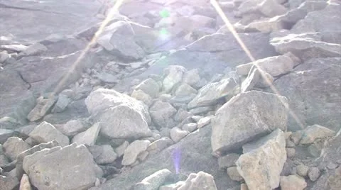 Stones under the sun Stock Footage 21553626