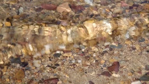 Stones under water Stock Footage 71323964