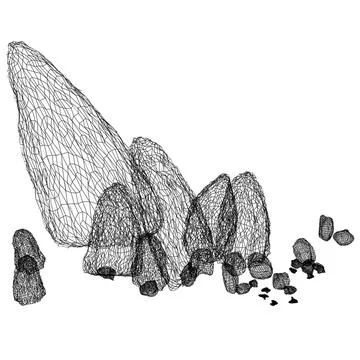 Stones V2 3D Model