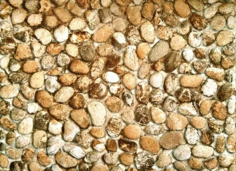 Stones on the wall. 스톡 사진