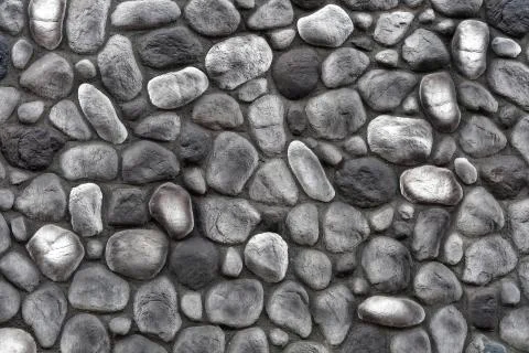 Stones wall texture background Foto stock