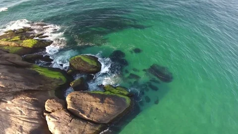 Stones on the water Stock Footage 81111674