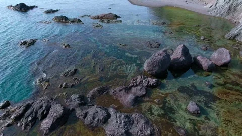 Stones in the water Stock Footage 219848614