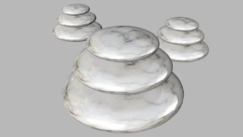 Stones zen Stock Illustration