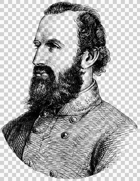 Stonewall Jackson Ilustração Stock