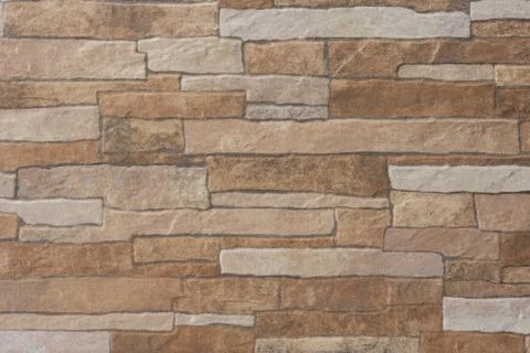 Stonewall Texture beige Stock Photos