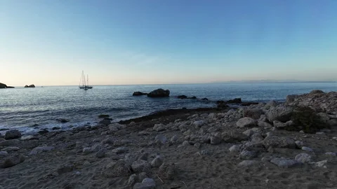 Stoney beach. Stock Footage 289197903