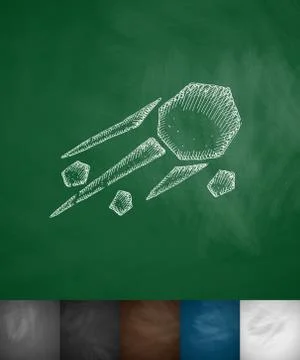 Stoning icon 스톡 일러스트