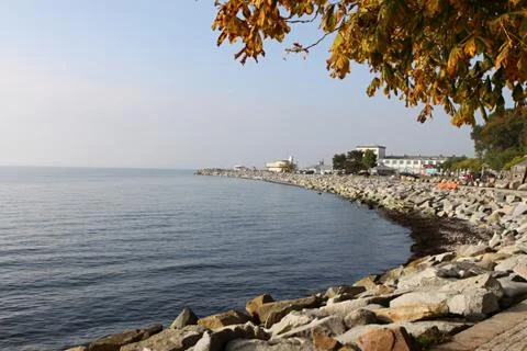 Stony coast Stock Photos