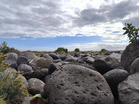 Stony landscape Foto stock