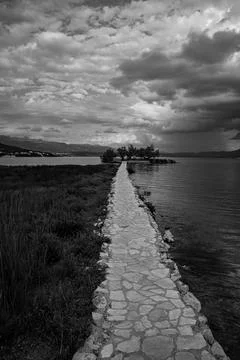 Stony pathway Stock Photos