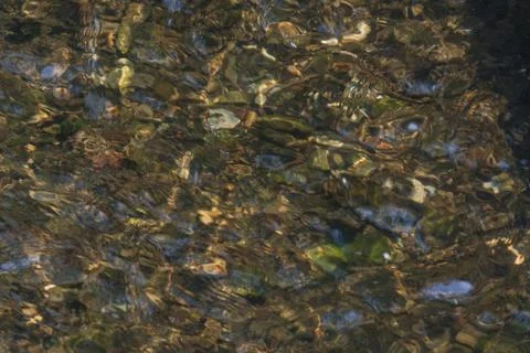 Stony River bottom Stock Photos