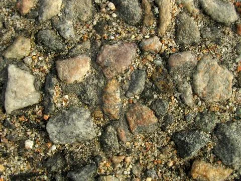 Stony soil Stock Photos