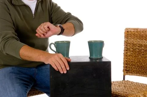 Stood up for coffee Stock Photos
