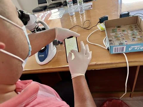 Stool exam, Stool test, Stool examination,OVCCA Stock Photos