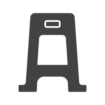 Stool icon vector image. Stock Illustration