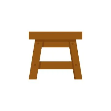 Stool vector illustration Stock Illustration