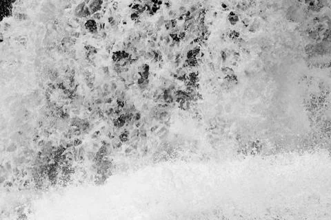 Stop action whitewater with high shutter speed Foto stock