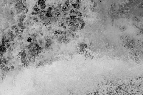 Stop action whitewater with high shutter speed Foto stock