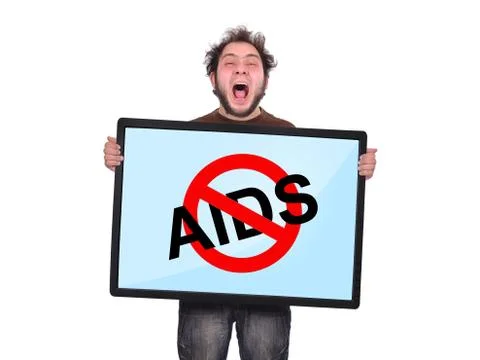 Stop aids Stock Photos
