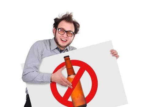 Stop alcohol Stock Photos