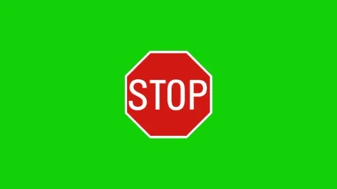 Stop animation on green screen background Stock Footage 333560822