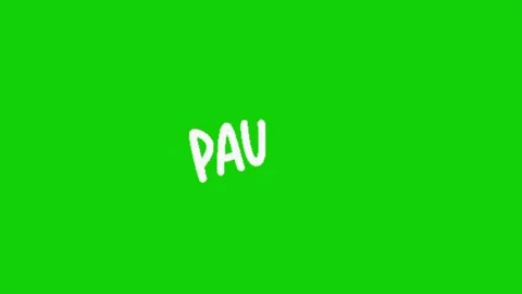 Stop animation on green screen background Vidéo 333560827
