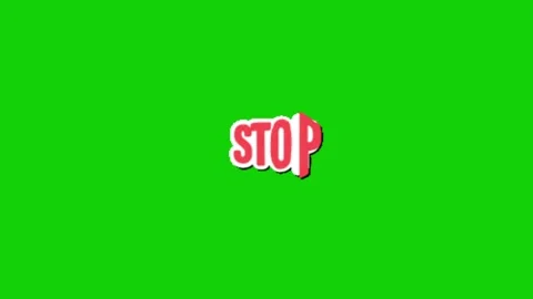 Stop animation on green screen background 库存影片 333560857